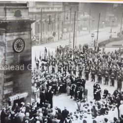 Unveiling of the additional Golders Green Memorial to the Fallen