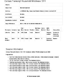 Census 1911 - 44 Willifield Way