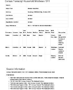 Census 1911 - 9 Willifield Way