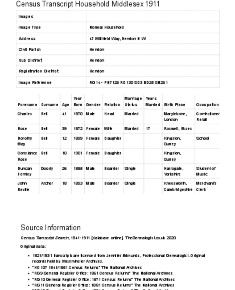 Census 1911 - 47 Willifield Way