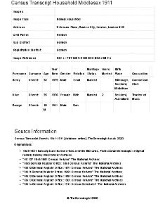 Census 1911 - 08 Asmuns Place