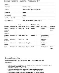 Census 1911 - 12 Asmuns Place