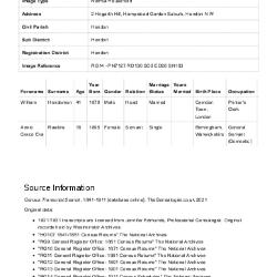 Census 1911 - 02 Hogarth Hill