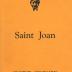 Saint Joan - Souvenir Programme and Review 1938