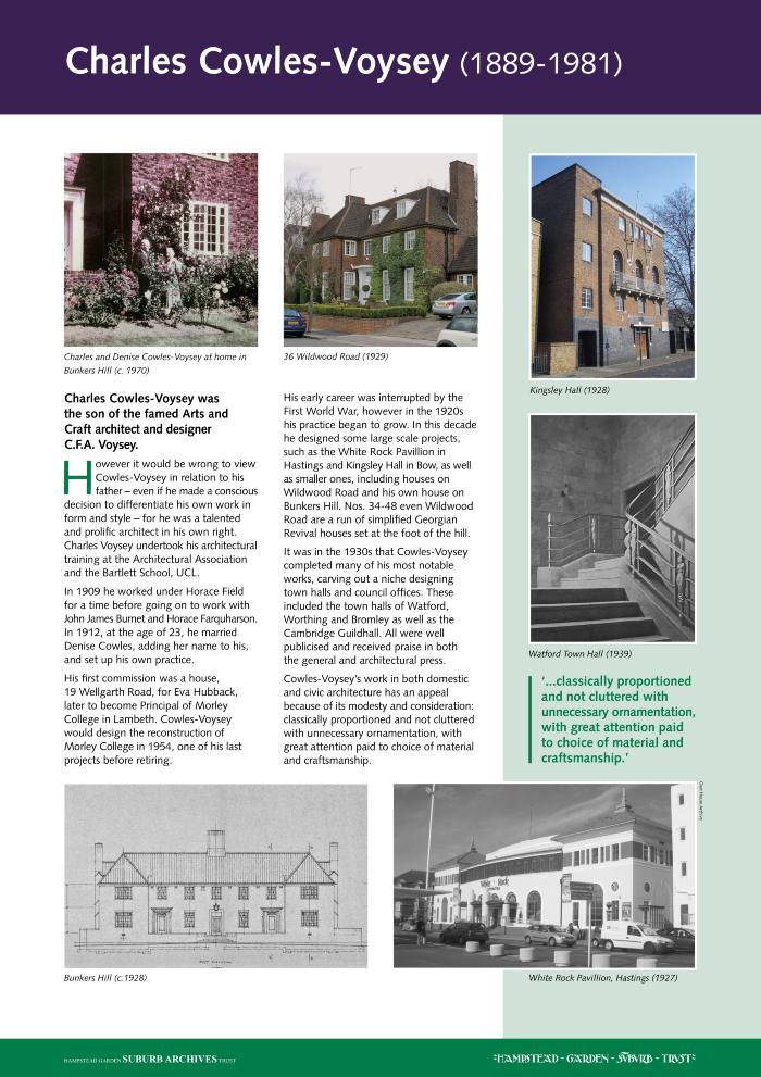 Charles Cowles-Voysey (1889-1981)