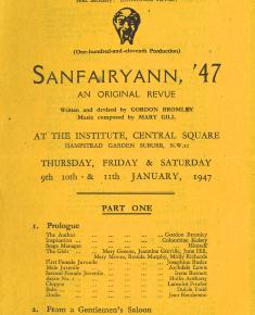 Sanfairyann - Programme and Reviews 1947