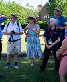 Walking group at the Proms at St Jude's 