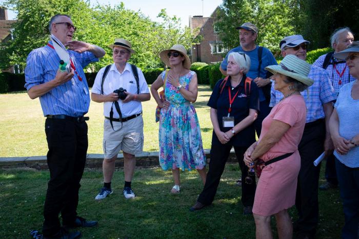 Walking group at the Proms at St Jude's 