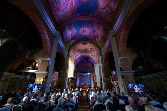 Audience at the Proms at St Jude's concert - Photo credit M Eleftheriades